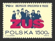 1990r. Znaczek Fi. 3123 **.