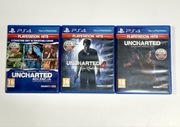 Kolekcja PS4 - UNCHARTED części 1, 2, 3, 4 oraz Zaginione Dziedzictwo. 