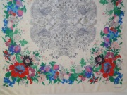 GEORGES RECH Paris jedwabna chustka apaszka 90 / 90 cm