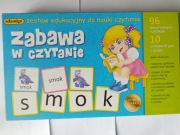 Zabawa w czytanie - gra edukacyjna Adamigo