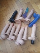 Zestaw penis dildo sztuczne
