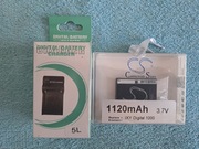 Bateria i ładowarka Bateria do Canon PowerShot