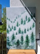 Obraz mglista zbocze70x100cm 