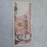 Banknoty z okresu PRL - 100zł  