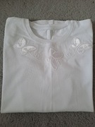 biała bluzka dziewczęca na 146