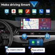 Bezprzewodowy ekran 10,26" – CarPlay dla Apple i Android, WiFi