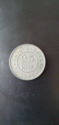 Belgia 25 centymów 1915 rok ( Q,E )