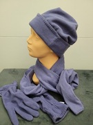 Peter Storm komplet czapka szal rękawiczki polar