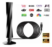 Cyfrowa antena FHD TV 1080p DVB-T zewnetrzna wewnetrzna naziemna
