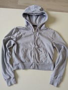 Brandy Melville krótka bluza rozpinana z kapturem r XS/S