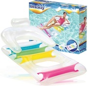 BESTWAY DMUCHANY MATERAC DO PŁYWANIA Z OPARCIEM 165x89