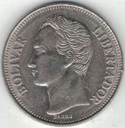 Wenezuela 1 bolivar 1990 - 23 mm - nr 1