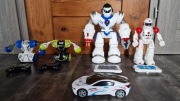 Zestaw robotów 5 szt. Robo kombat i inne.