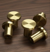 Zestaw 5 sztuk PREMIUM Uchwyt Gałka meblowa z mosiądzu