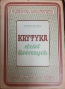  Krytyka dzieł twórczych, 1948 r. Józef Pieter 