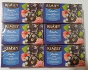 REMSEY herbata 6 SZTUK czarna porzeczka i aronia
