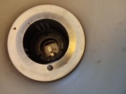 Lampa biurkowa PRL