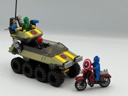 LEGO Super Heroes 76017 Captain America vs. Hydra 100% z instrukcją