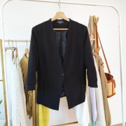 Klasyczna czarna marynarka 42 xl Medicine damska jednorzędowa 