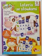 Carotina Lisciani Loteria ze słówkami układanka dla dzieci słowotwórstwo