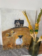 Obraz ręcznie malowany 