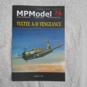 Samolot Vultee A-35 Vengeance, 1:33, wyd. MPModel, stan bardzo dobry