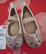 Nowe złote balerinki rozmiar 22