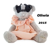 Miś TVN 2015 OLIWIA Podaruj Misia 10 edycja prezent nowy w folii Rossmann