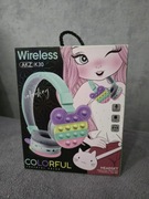 Słuchawki dla Dzieci Bezprzewodowe BLUETOOTH Pop It