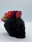 Stojak na kostki do gitary w kształcie czaszki Druk 3D