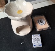 Kominek duży i woski zapachowe