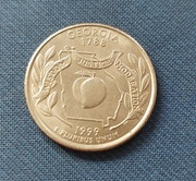 1/4 dolara- Georgia 1999