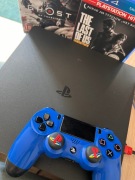 Ps4 slim z grami i padem Ghost of tsushima the Last of us Horizon 