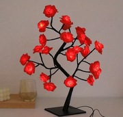Świecące drzewko różane HIT! Czerwone