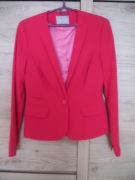 Żakiet damski czerwony marynarka Orsay