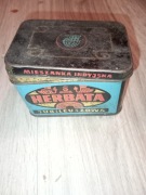 Pudełko po herbacie z czasów PRL-u 