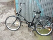 NOWY rower składak DALLAS czarny jak dawne wigry + koszyki transportowe