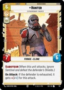 Star Wars: Unlimited - SoP - Hunter (U)