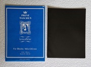 6 x Hawidy Prinz - Czarne na bloczki o rozmiarze 120x160mm