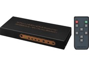 Monacor HDMS-5014K – 5-kanałowy przełącznik HDMI