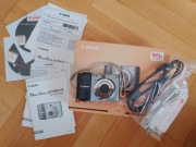 Canon PowerShot A1000IS po przeglądzie, kompletny zestaw, stan bdb-