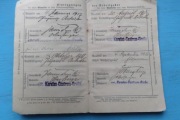 Arbeitsbuch 1916r. Górnik z Radzionkowa-Thomas Kamiński.Bytom Karsten 