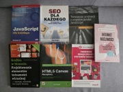 Tworzenie stron www - zestaw 7 książek - HTML5 - JavaScript - SEO - Grafika