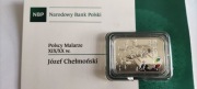 Moneta 20 zł - Polscy Malarze XIX/XX w.: Józef Chełmoński (1849-1914)