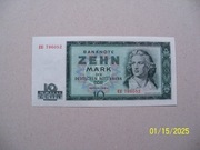 Niemcy NRD 10 marek 1964 ser.EU  st.1