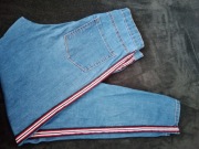 Jeginsy  z lampasami Denim Co r.38