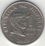 Filipiny 1 piso peso 2002 - 24 mm - nr 3