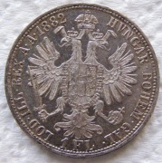 Franciszek Józef   floren 1882 r. Stan 1-