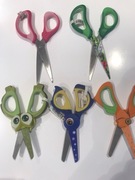 Nożyczki dziecięce GR-1508 zwierzaki, mix kolor, 13cm