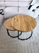 Komplet stolików kawowych Woodica